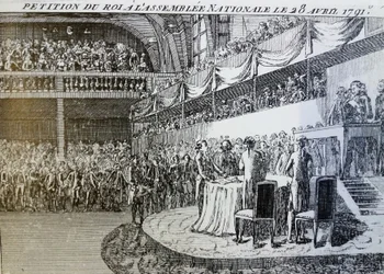 King Louis XVI Asks the Assembly